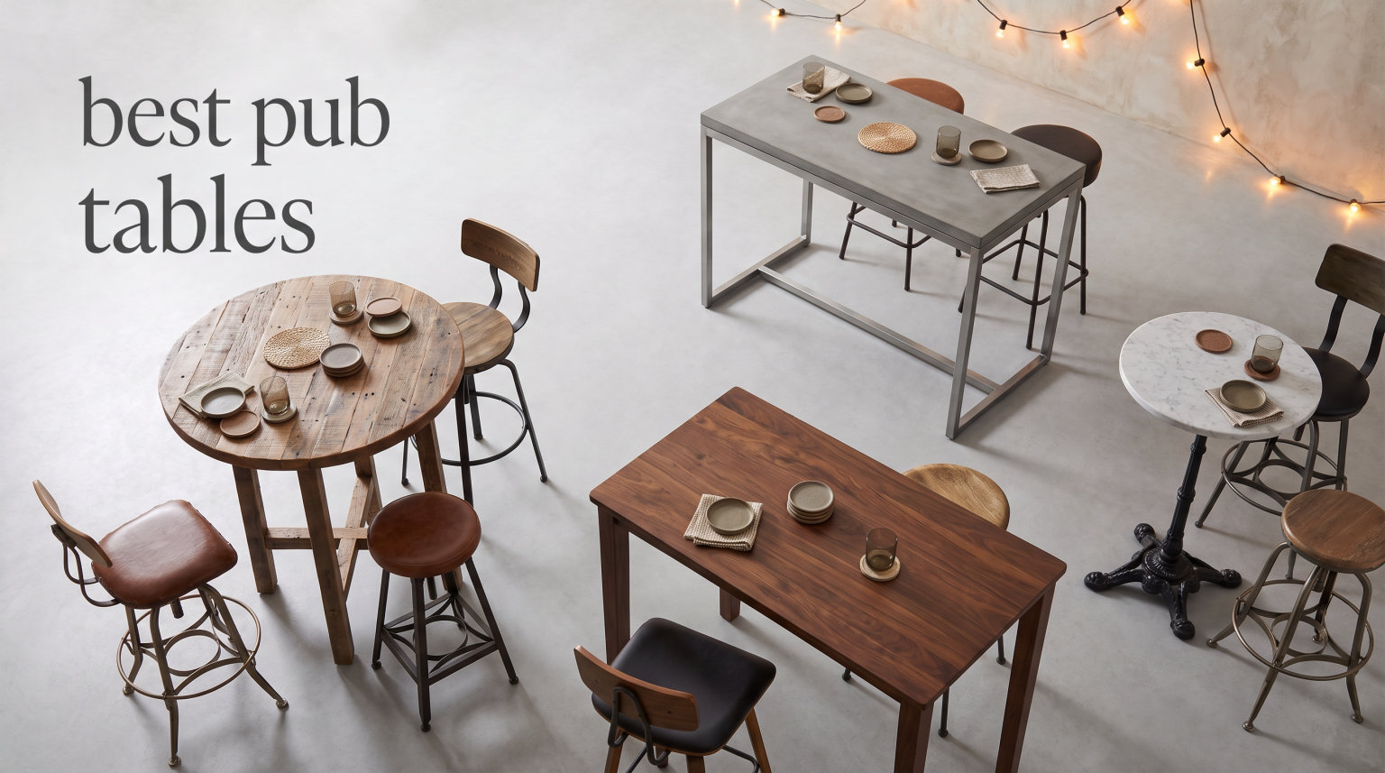 best pub tables