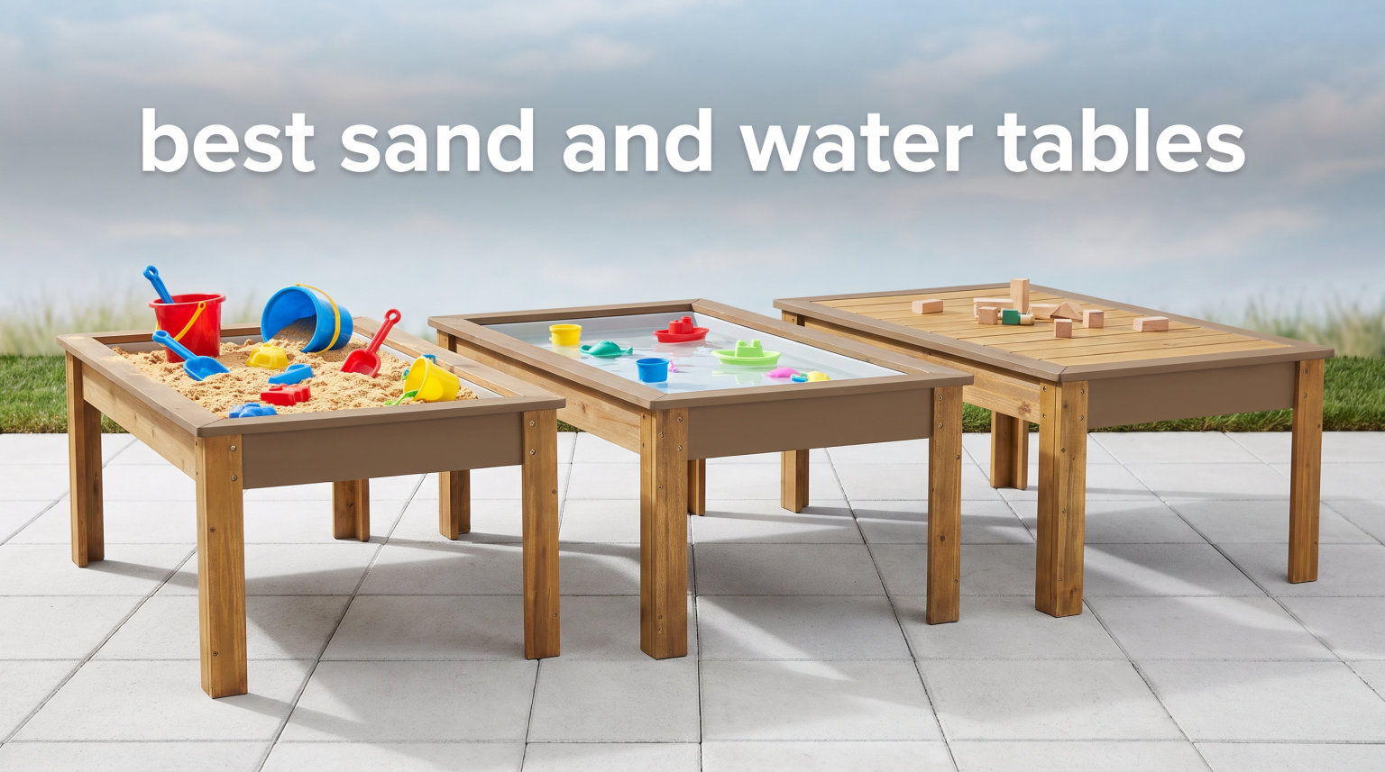 best sand and water tables
