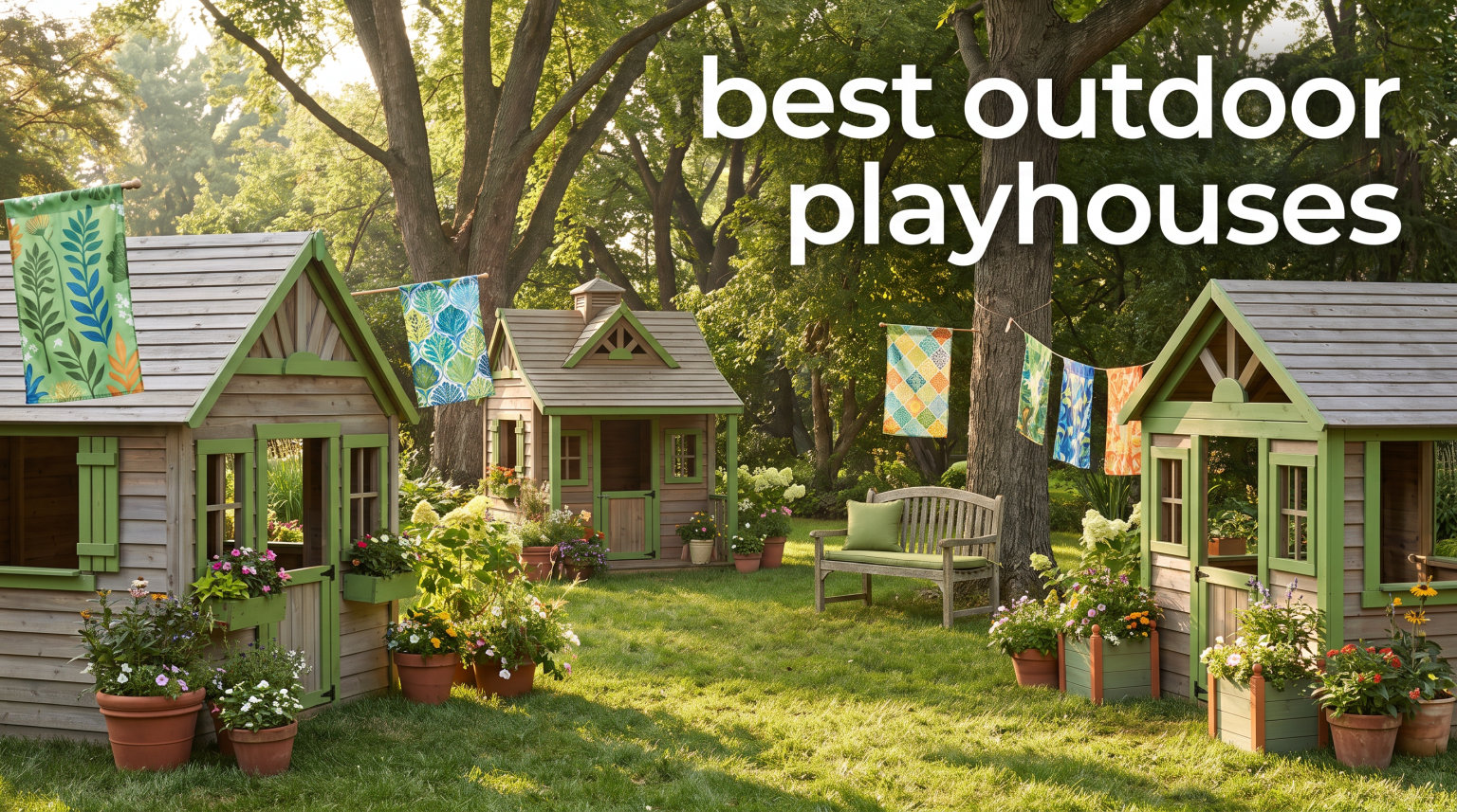 best outdoor playhouses