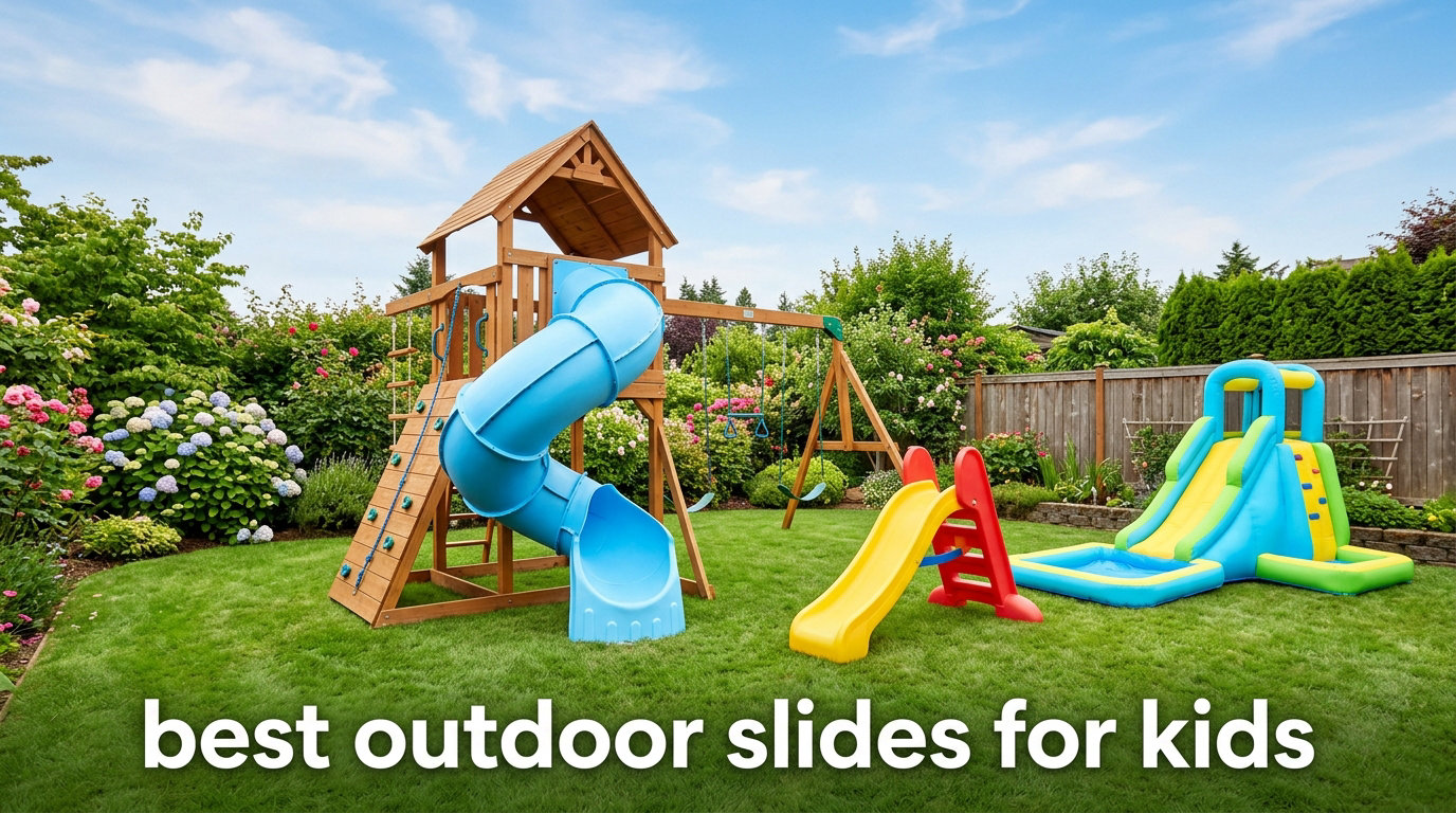 best outdoor slides for kids