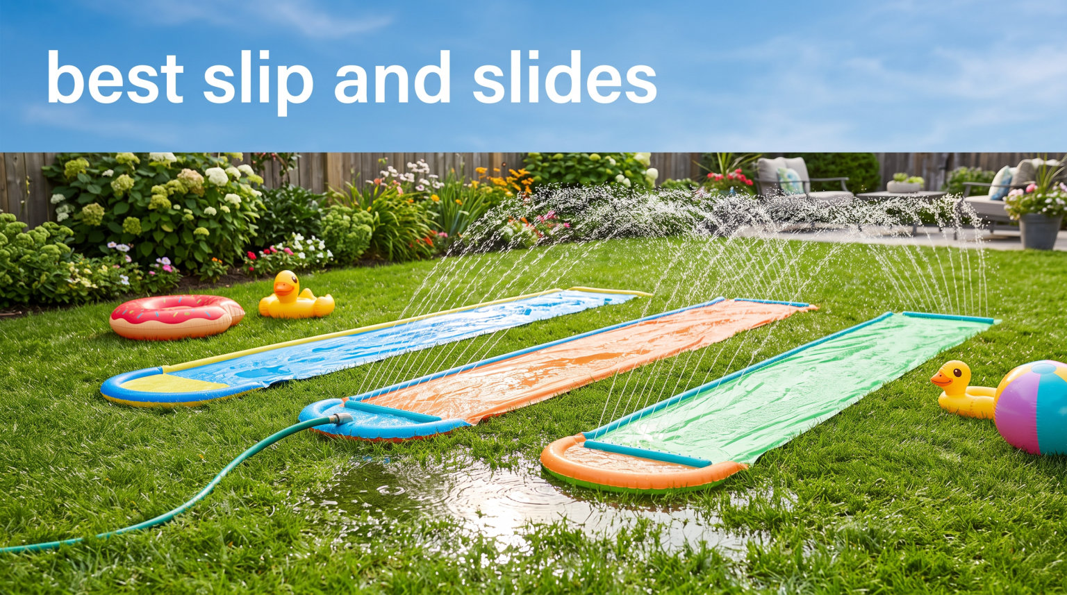 best slip and slides