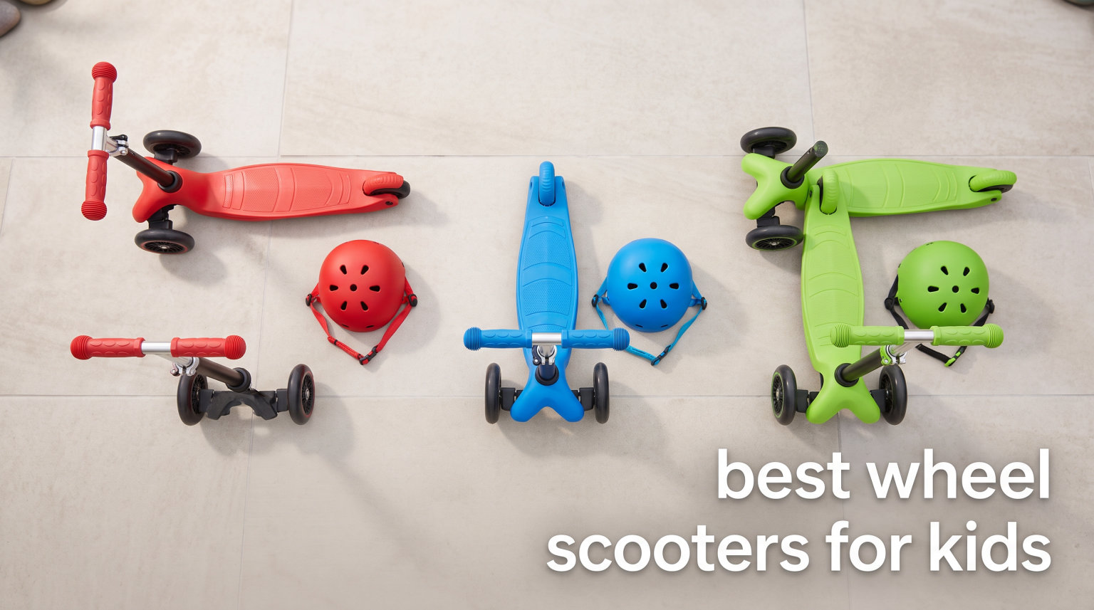 best 3 wheel scooters for kids