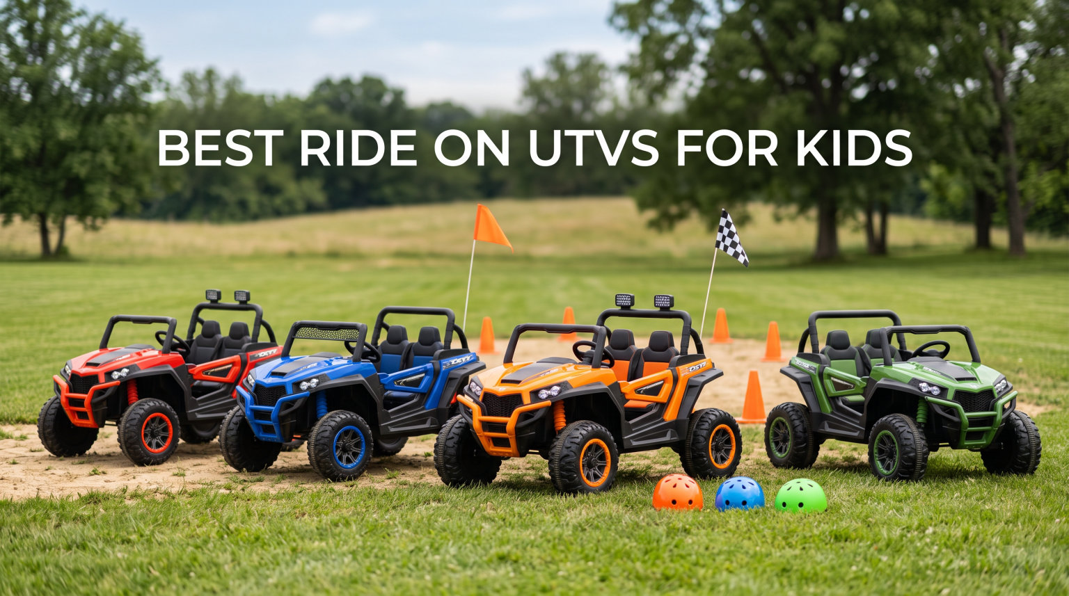 best ride on utvs for kids