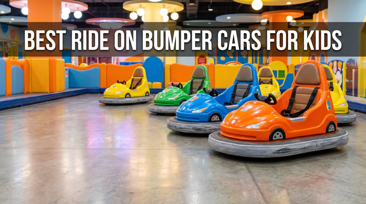 best ride on bumper cars for kids