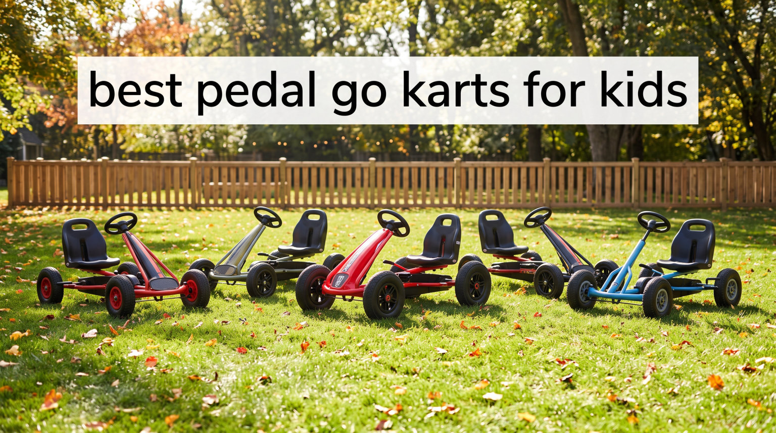 best pedal go karts for kids