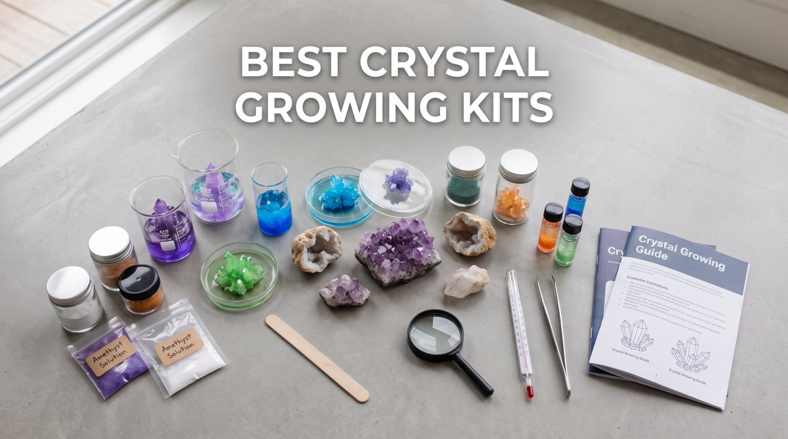 best crystal growing kits