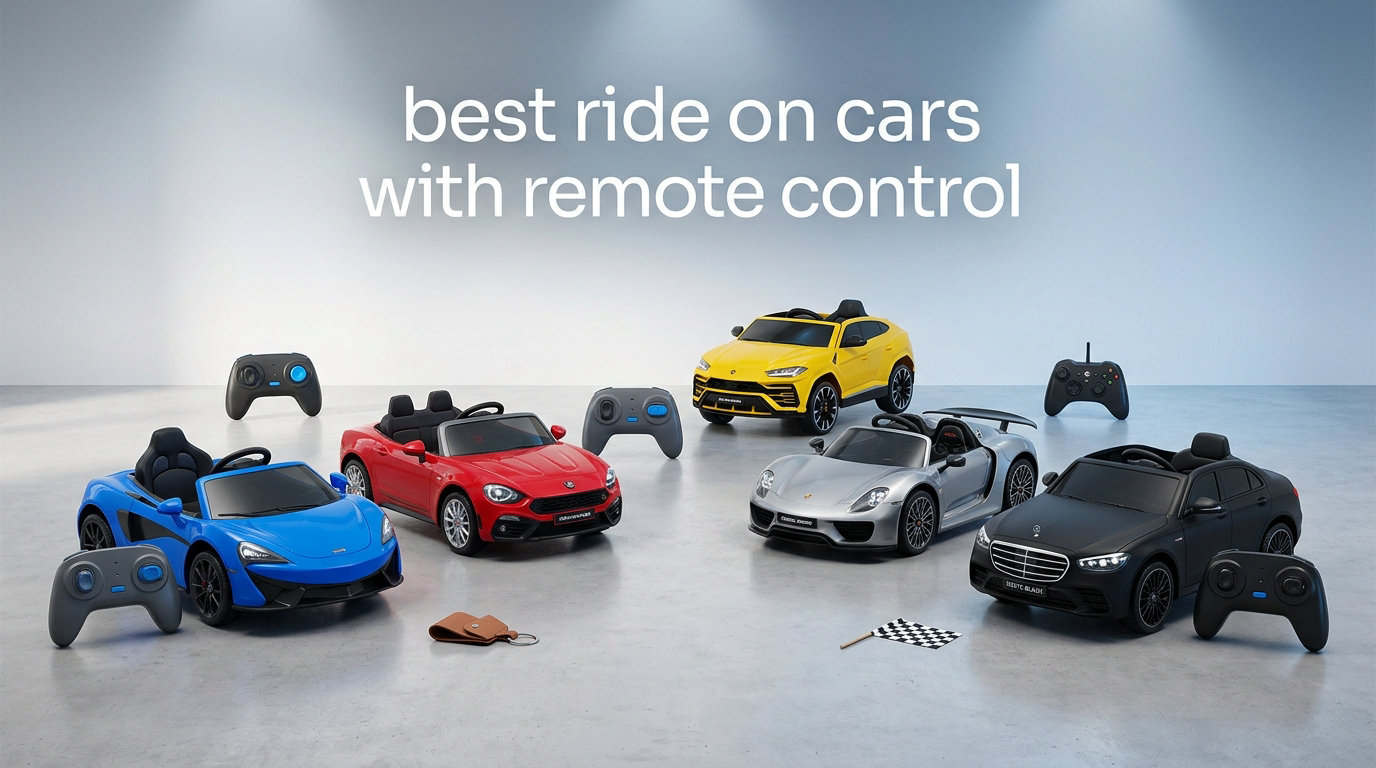 best ride on cars with remote control