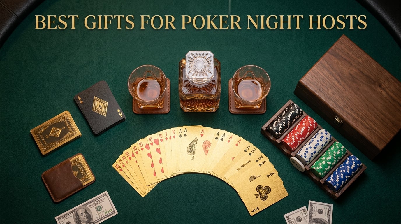 best gifts for poker night hosts