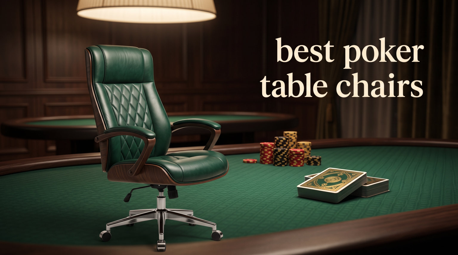 best poker table chairs