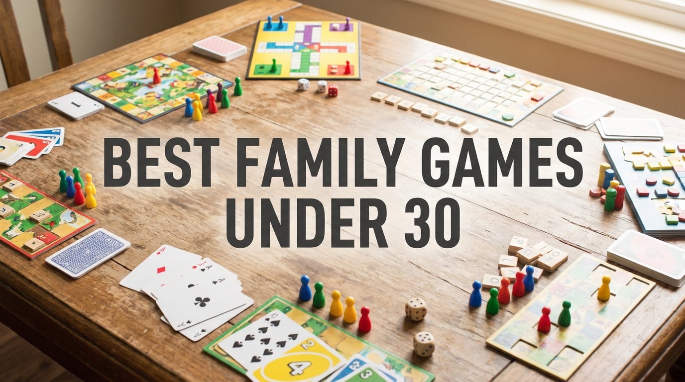 best games for the whole family under 30