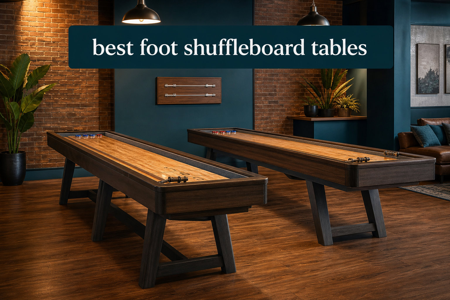 best 14 foot shuffleboard tables