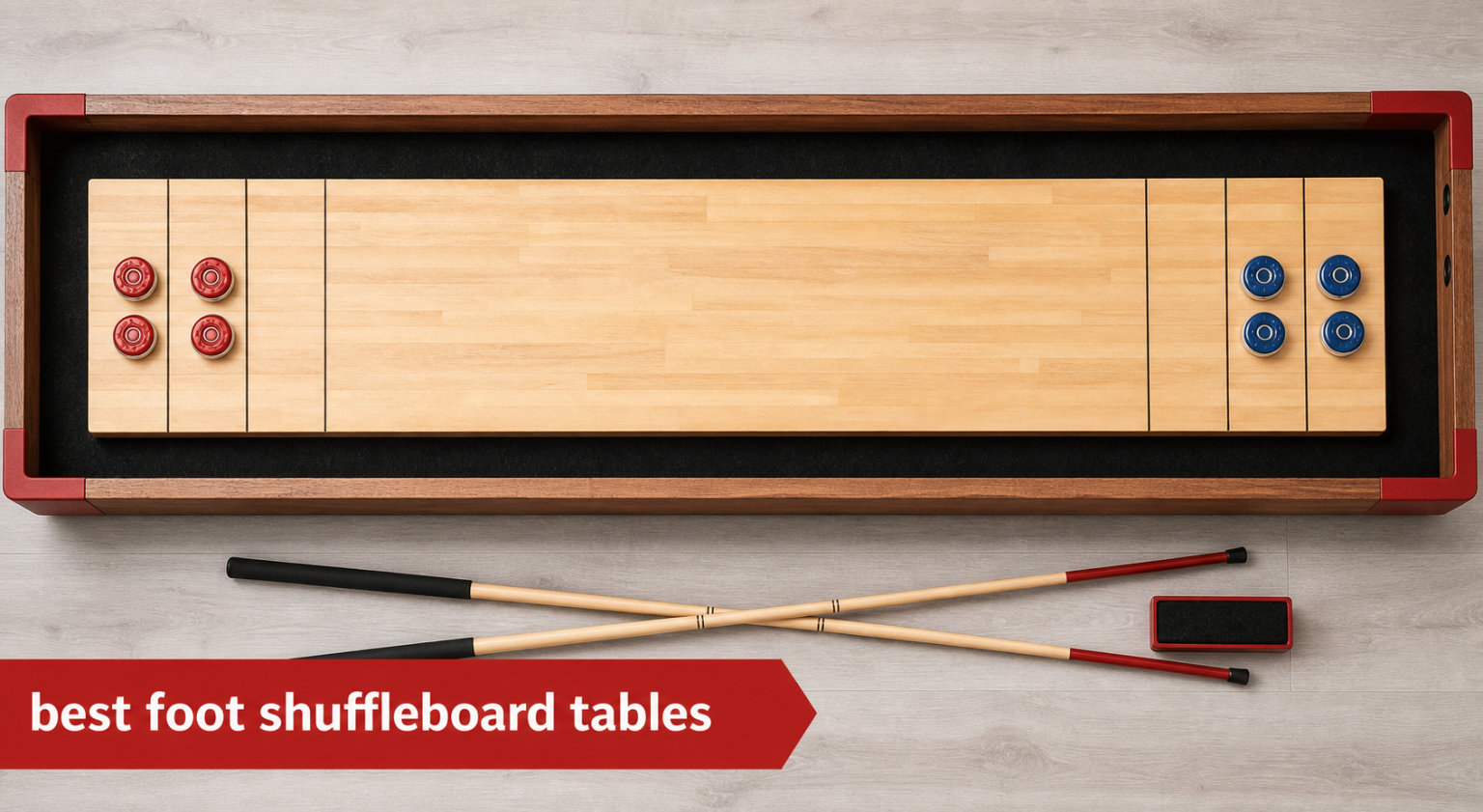 best 12 foot shuffleboard tables
