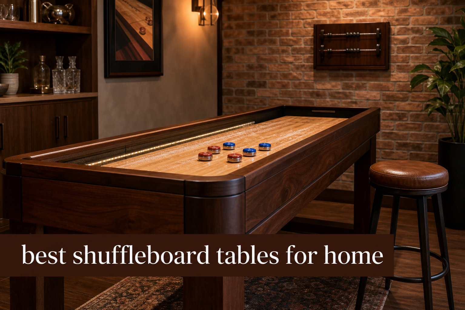 best shuffleboard tables for home