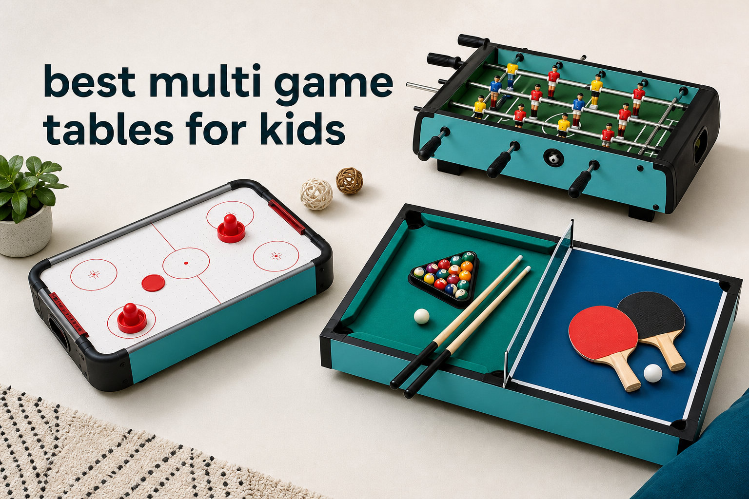 best multi game tables for kids