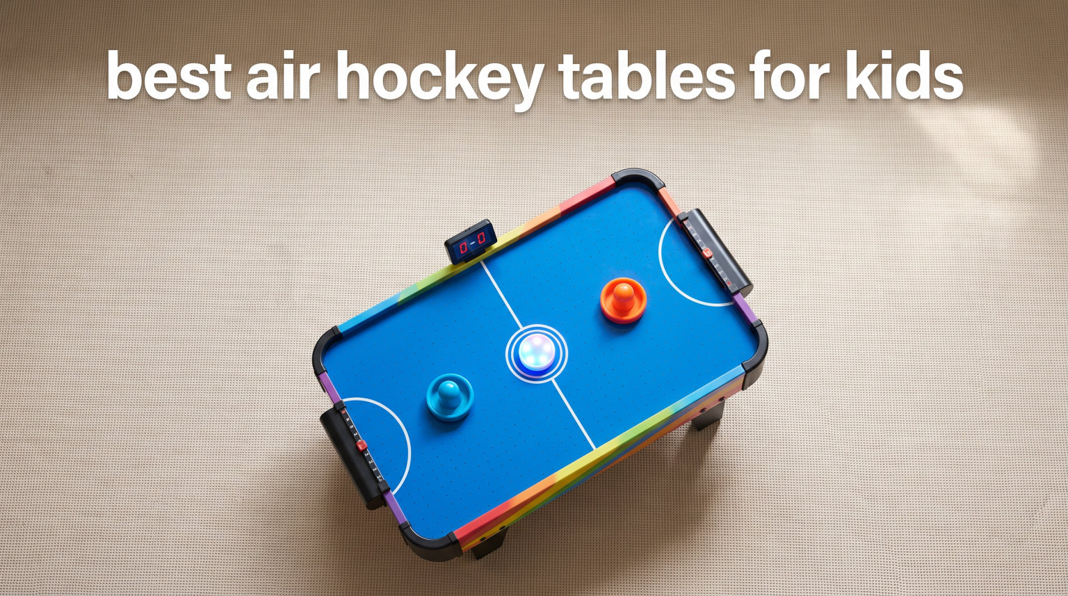 best air hockey tables for kids