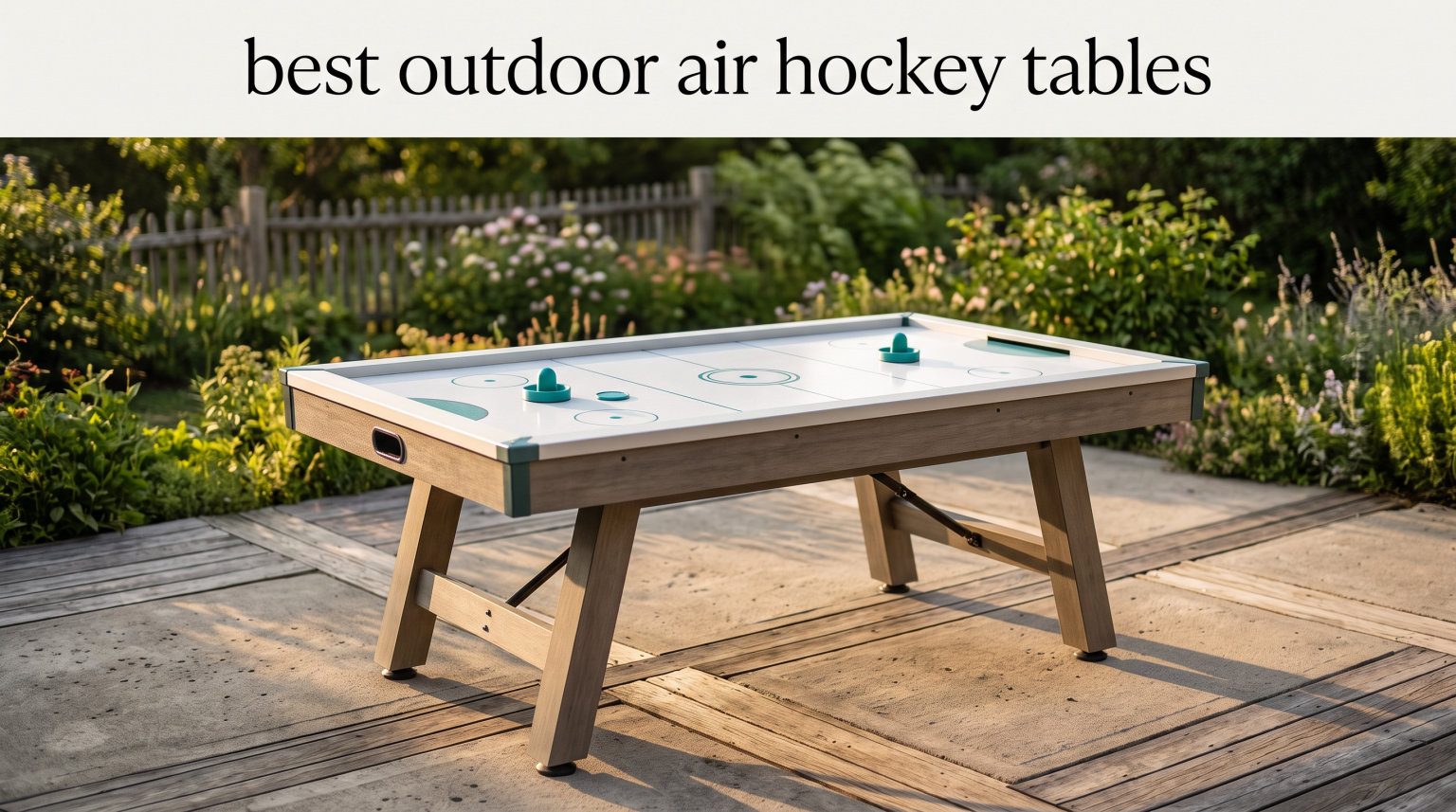 best outdoor air hockey tables