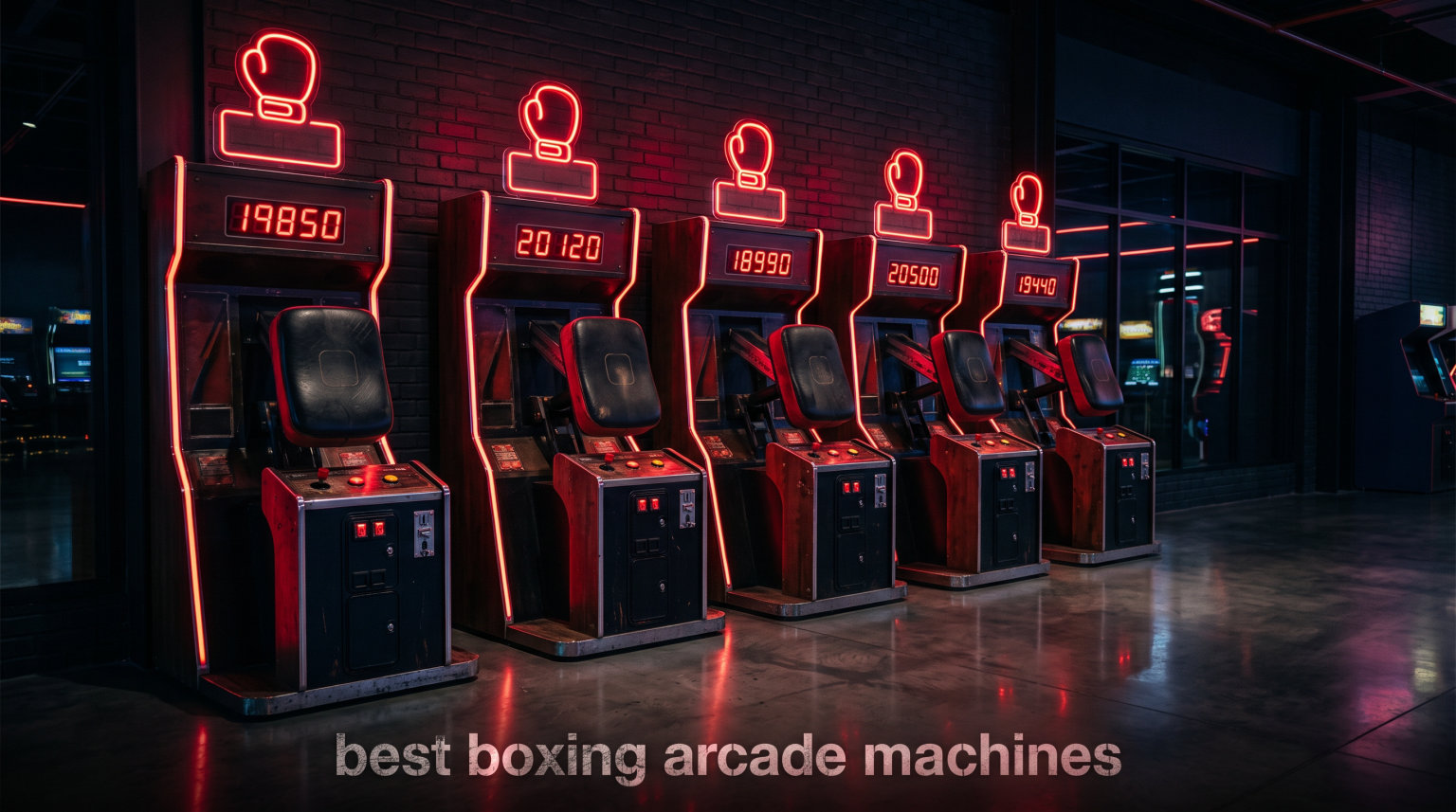 best boxing arcade machines