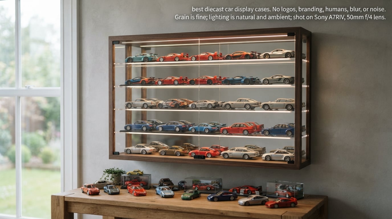 best diecast car display cases