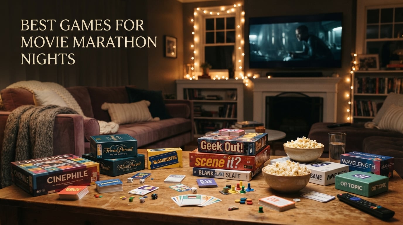 best games for movie marathon nights