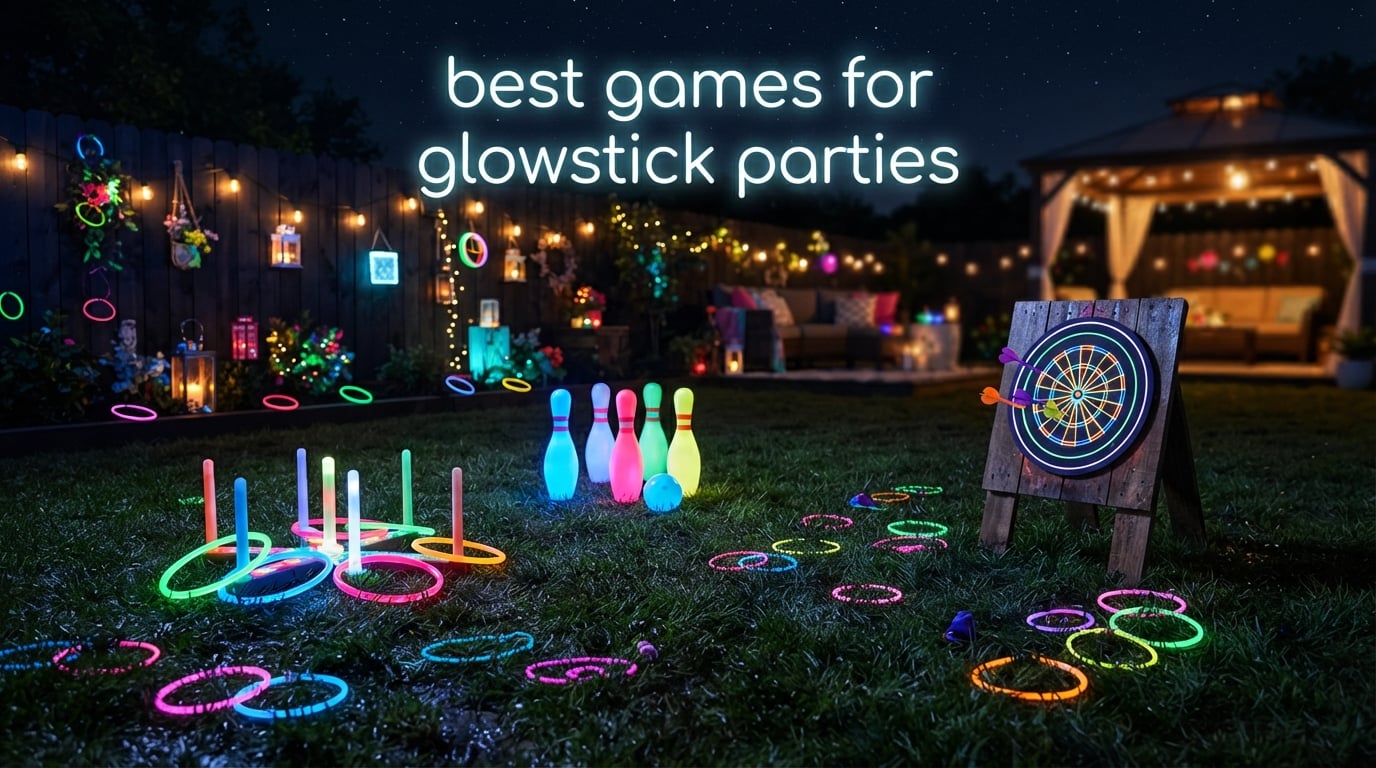 best games for glowstick parties