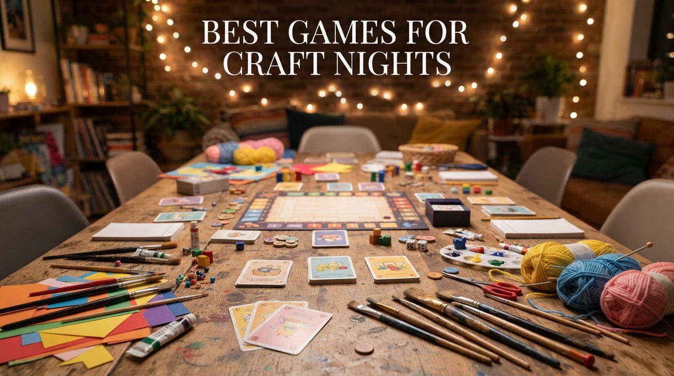 best games for craft nights