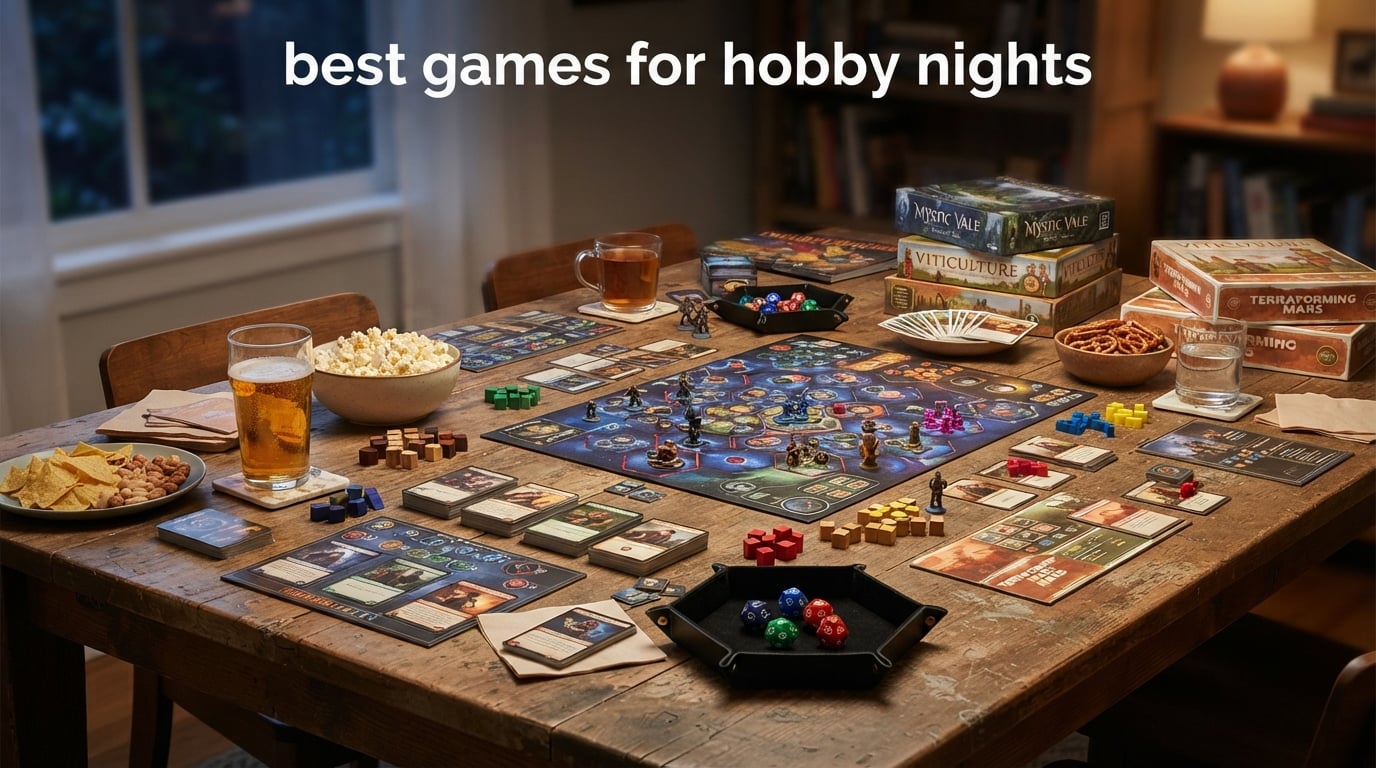 best games for hobby nights