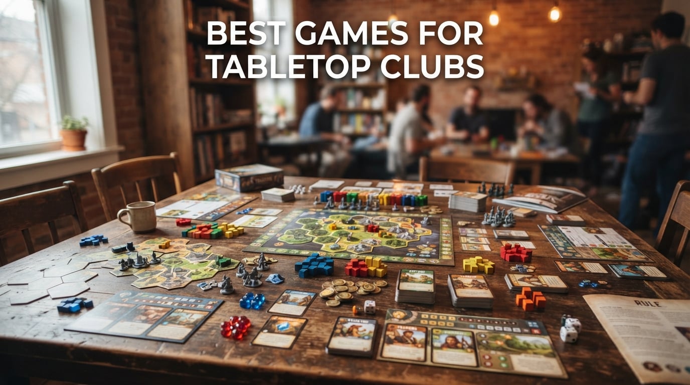 best games for tabletop clubs