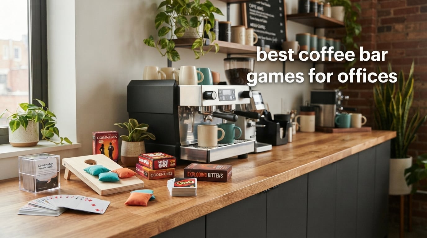best coffee bar games for offices