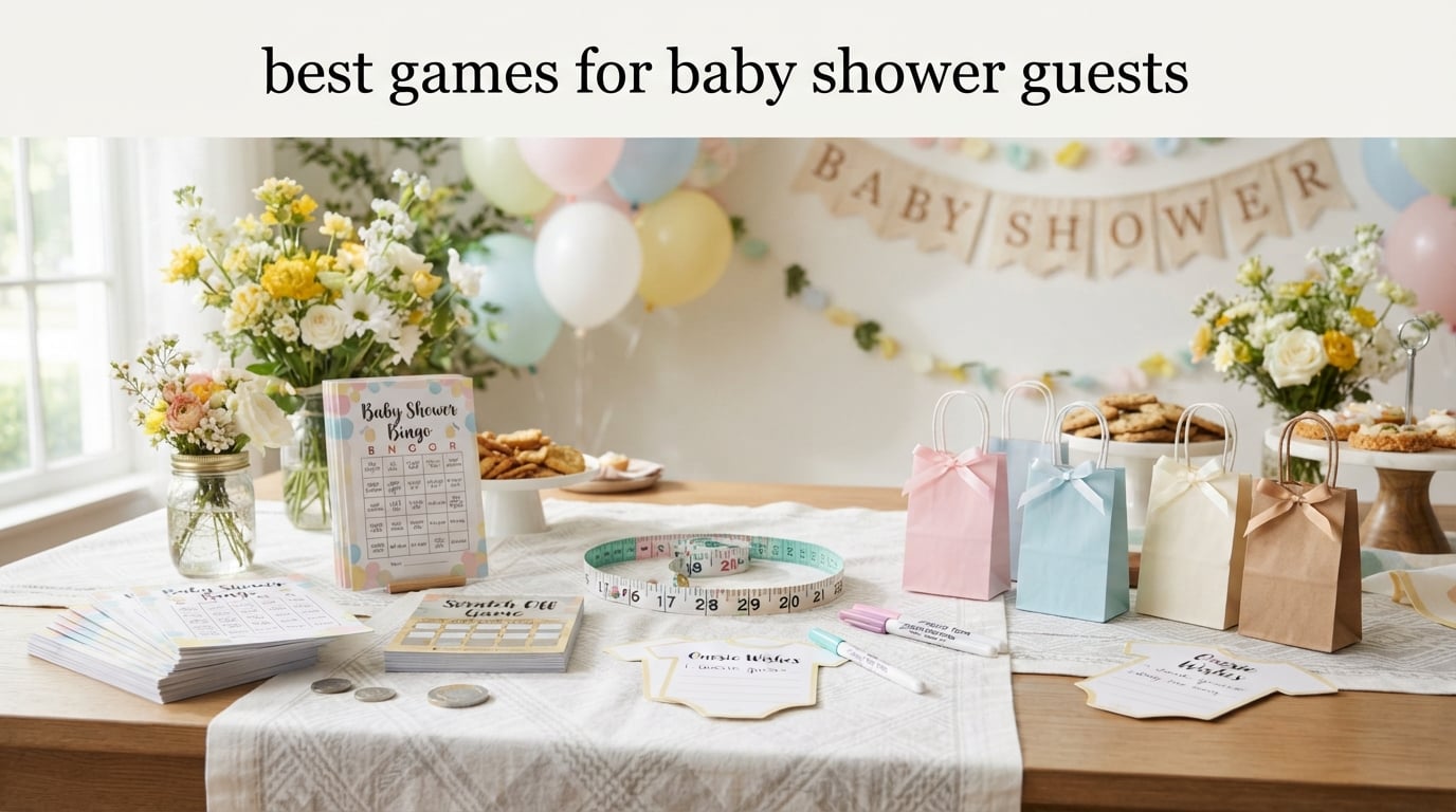best games for baby shower guests