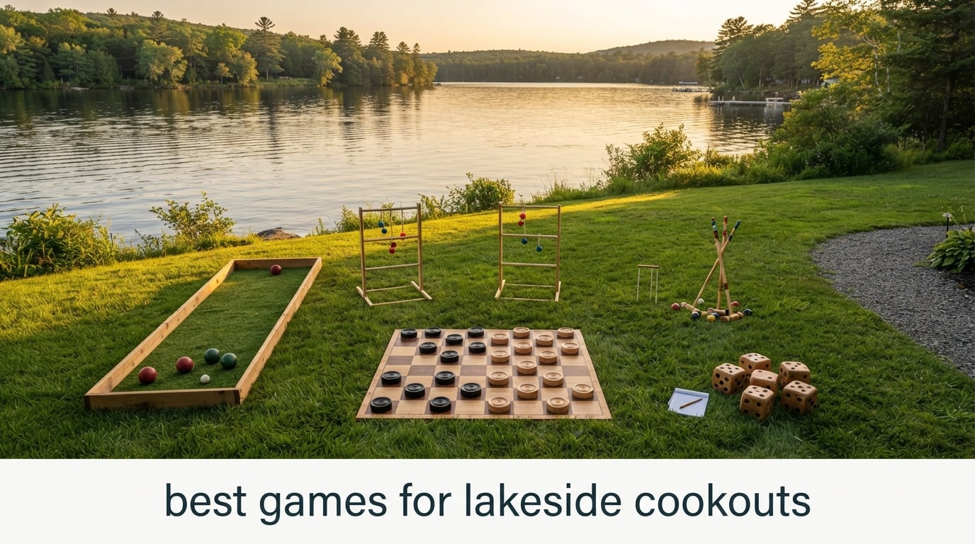best games for lakeside cookouts