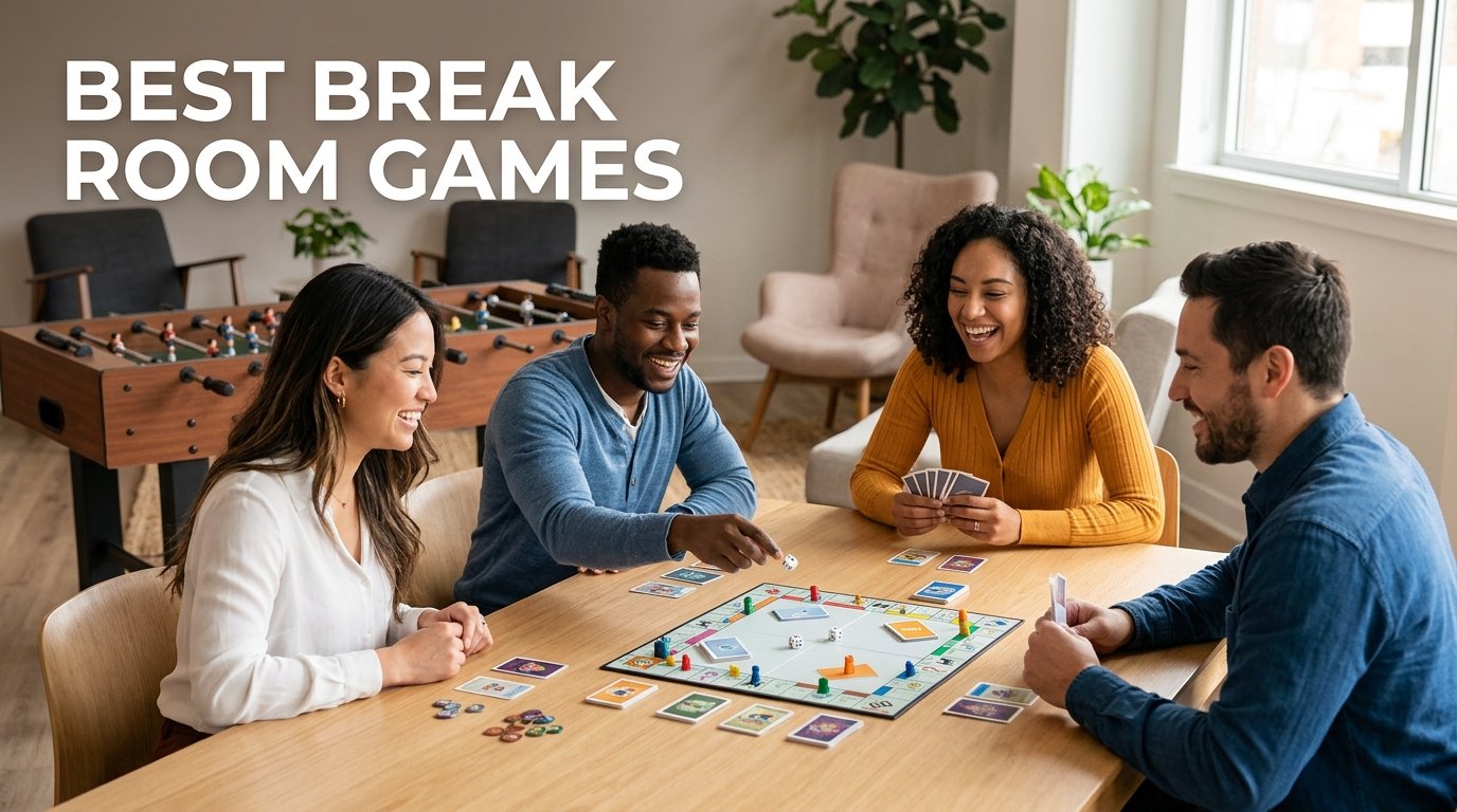 best break room games for offices