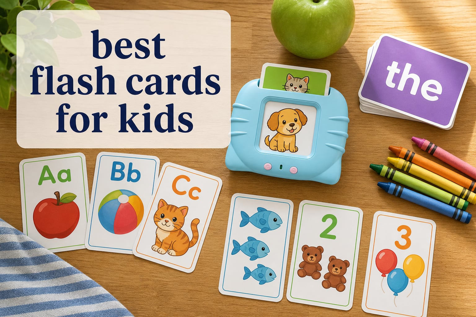 best flash cards for kids