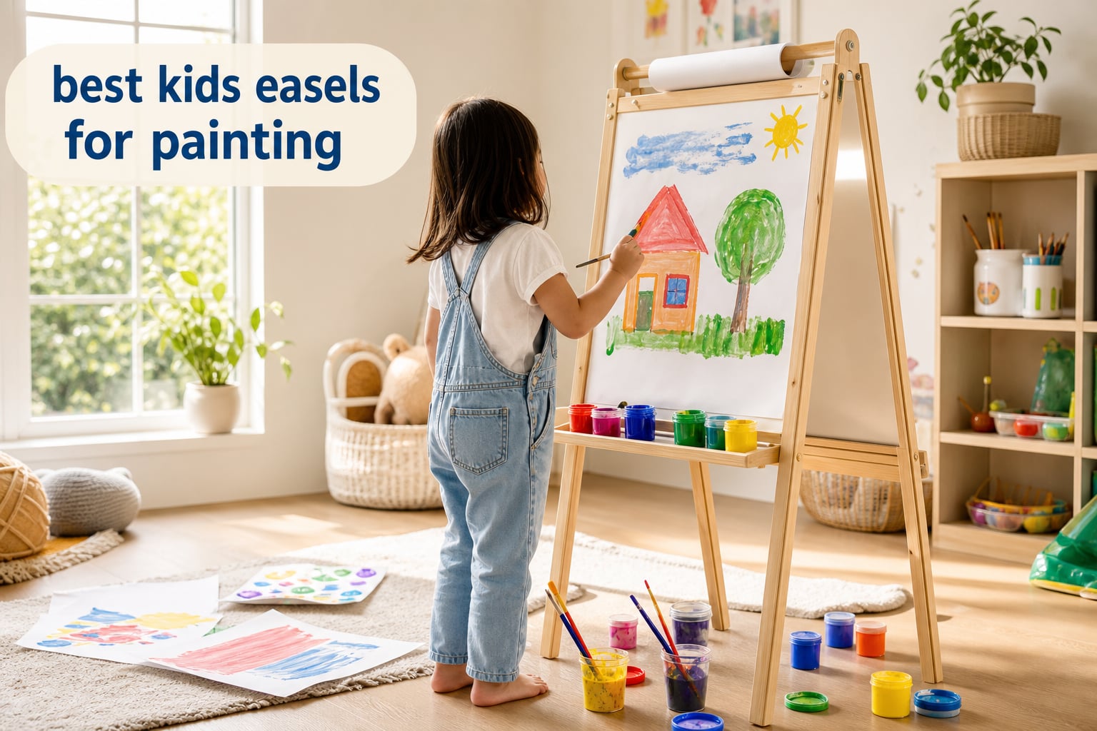 best kids easels for painting