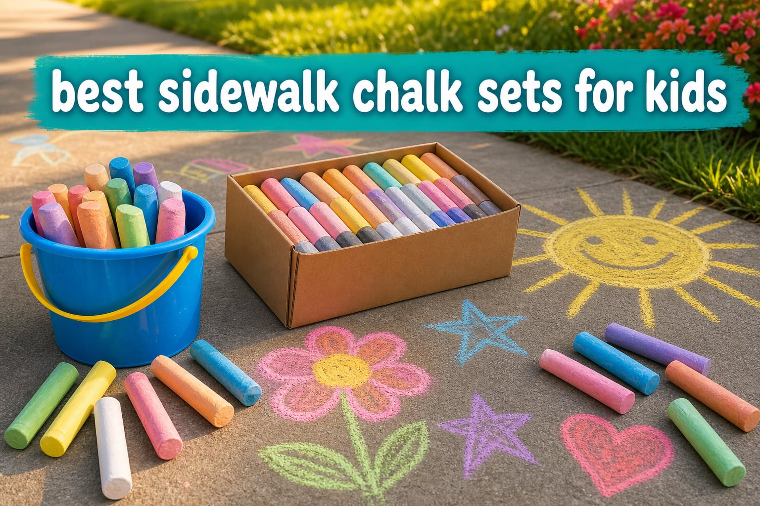 best sidewalk chalk sets for kids