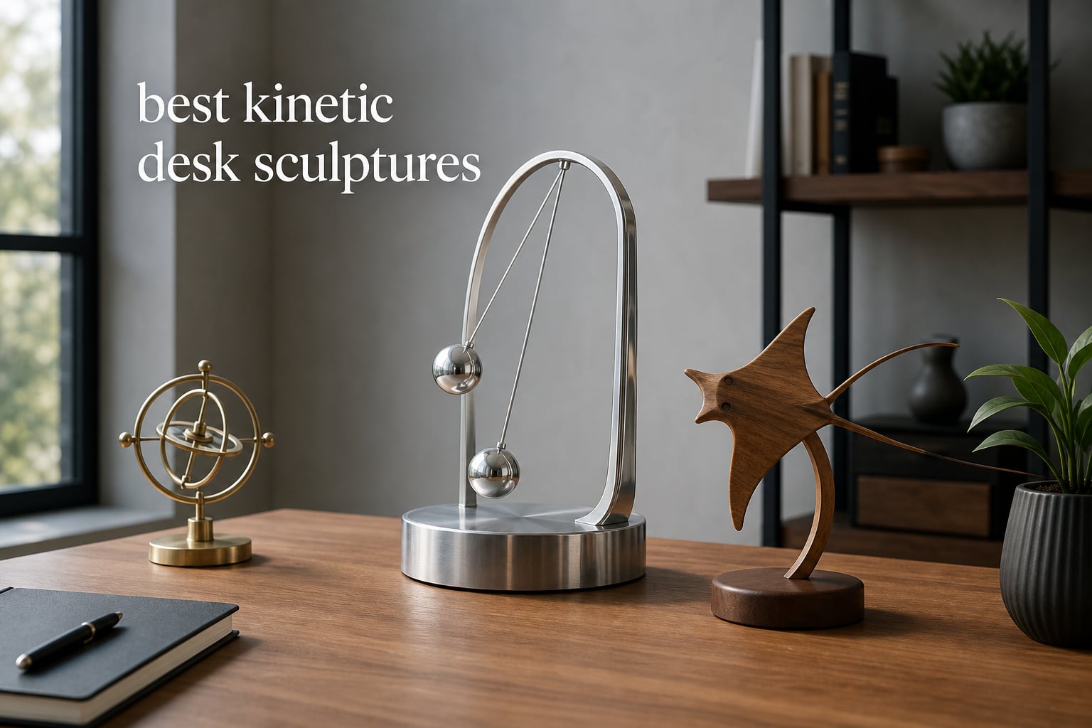 best kinetic desk sculptures