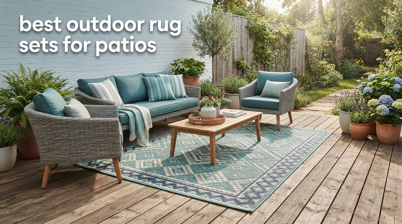 best outdoor rug sets for patios