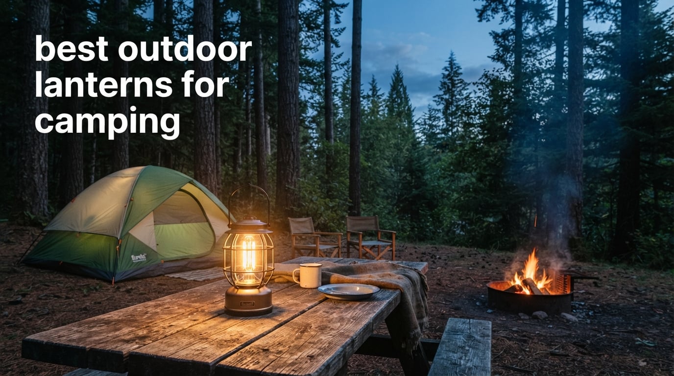 best outdoor lanterns for camping