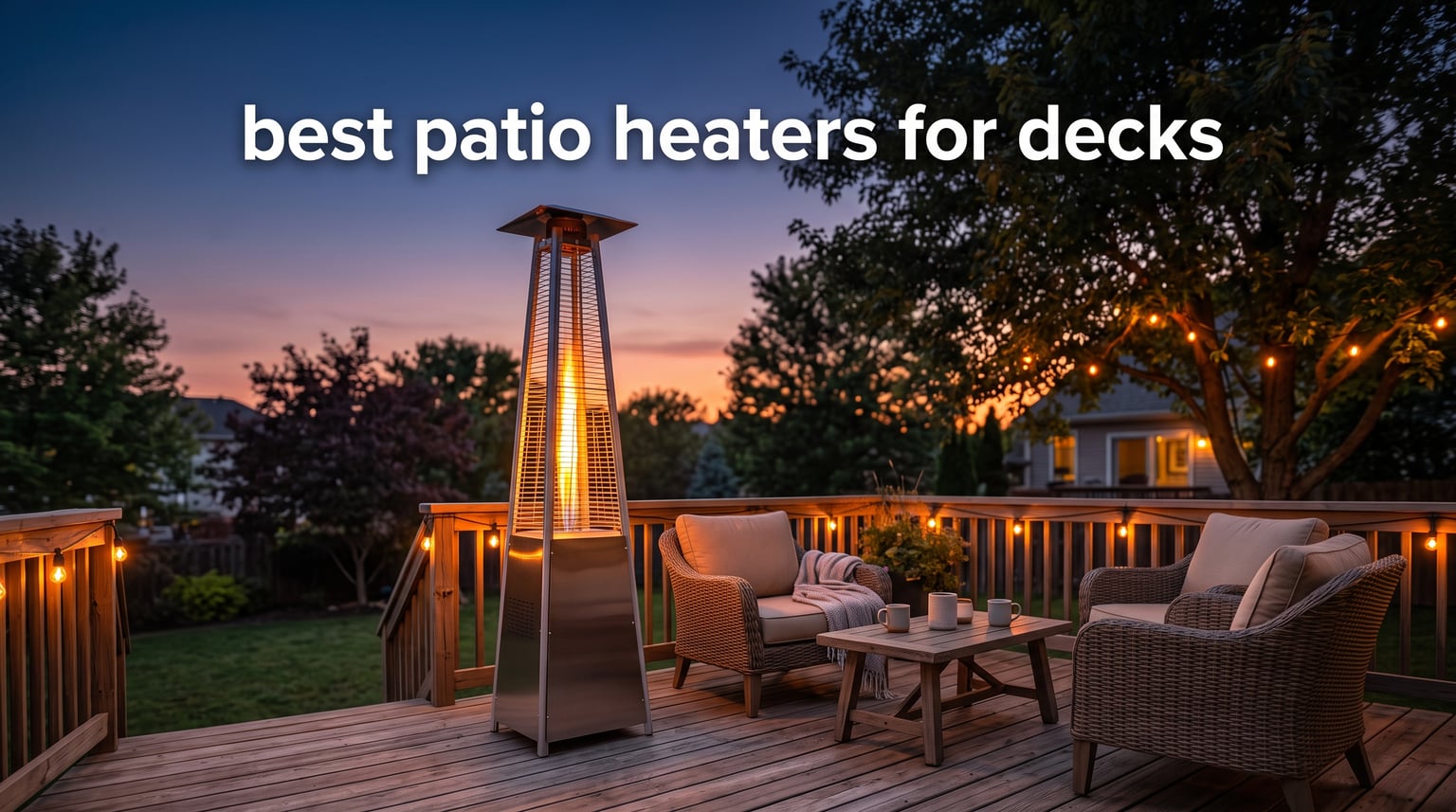 best patio heaters for decks