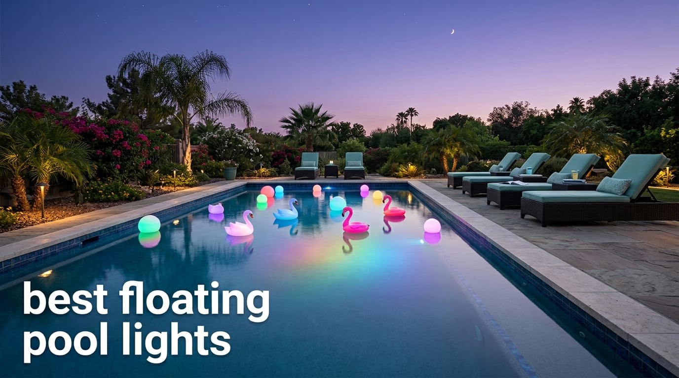 best floating pool lights