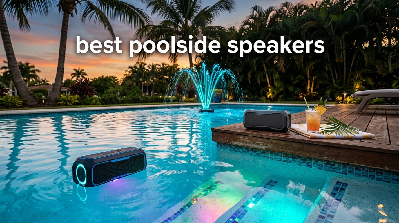 best poolside speakers