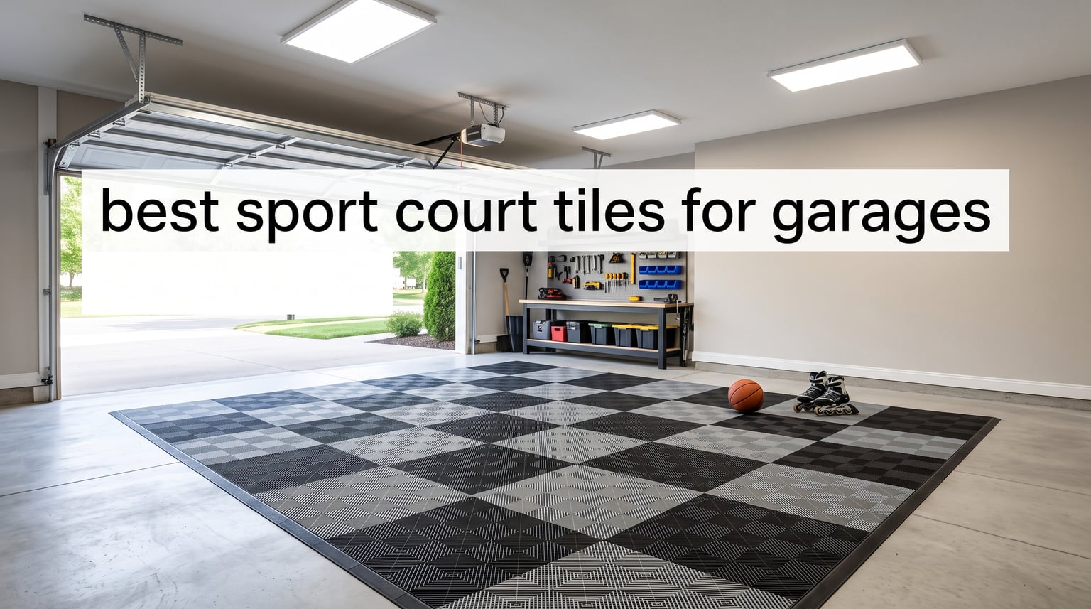 best sport court tiles for garages