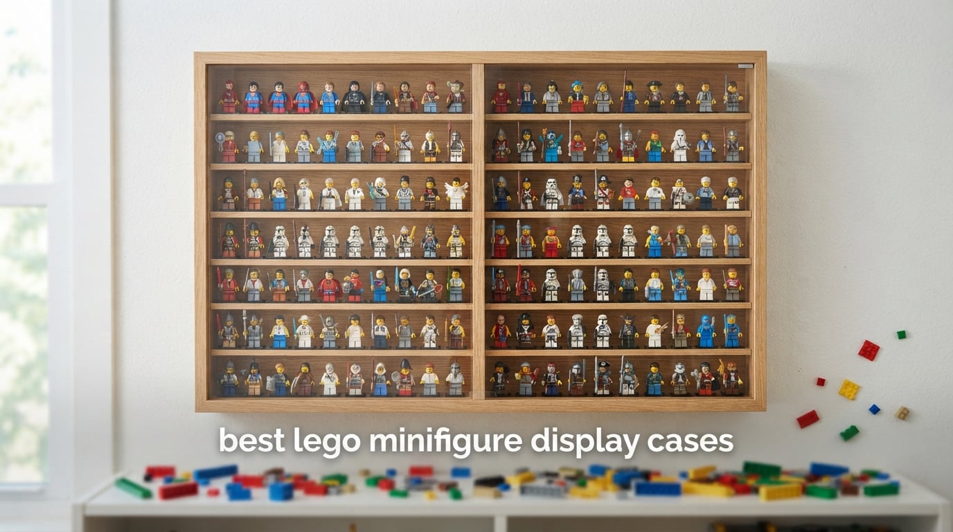 best lego minifigure display cases
