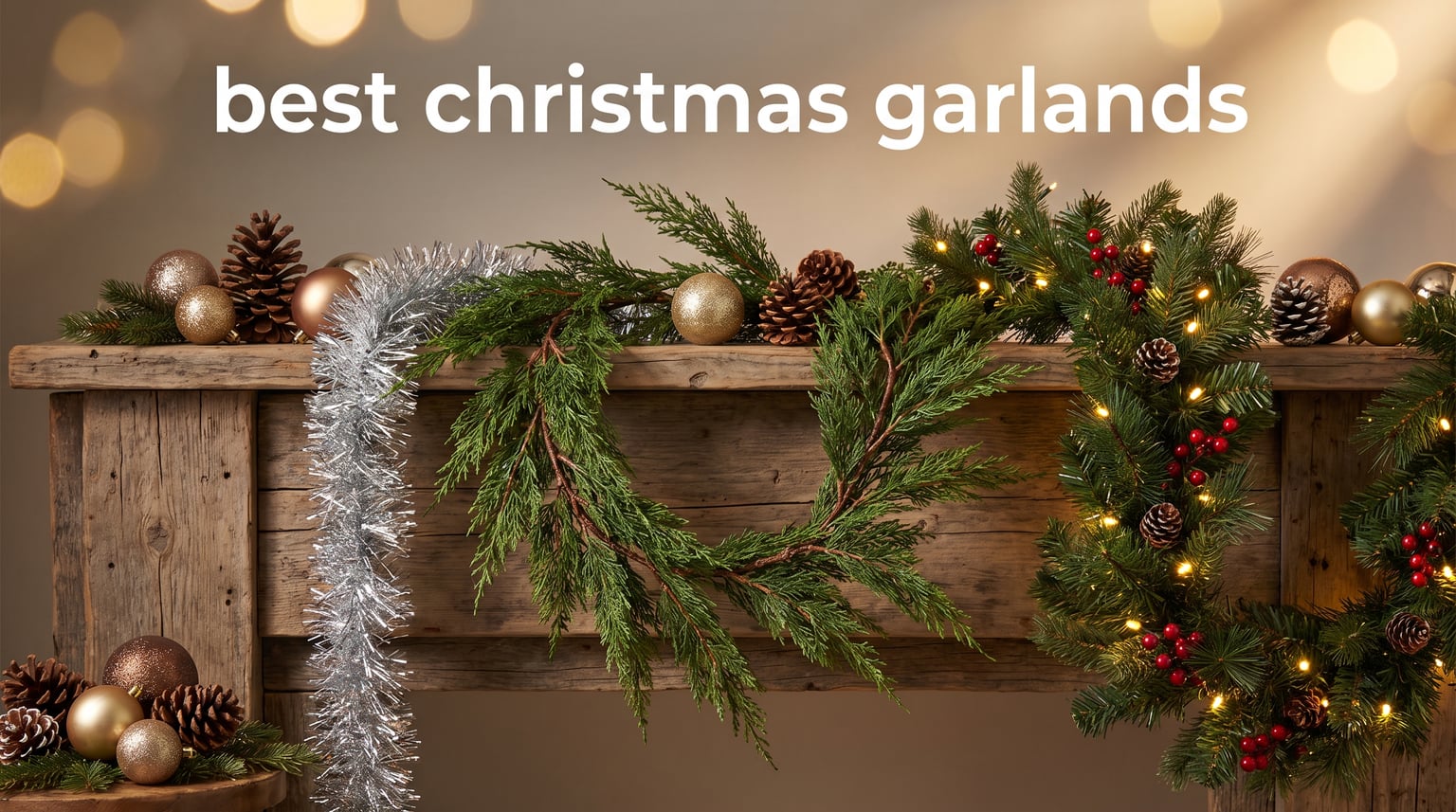 best christmas garlands