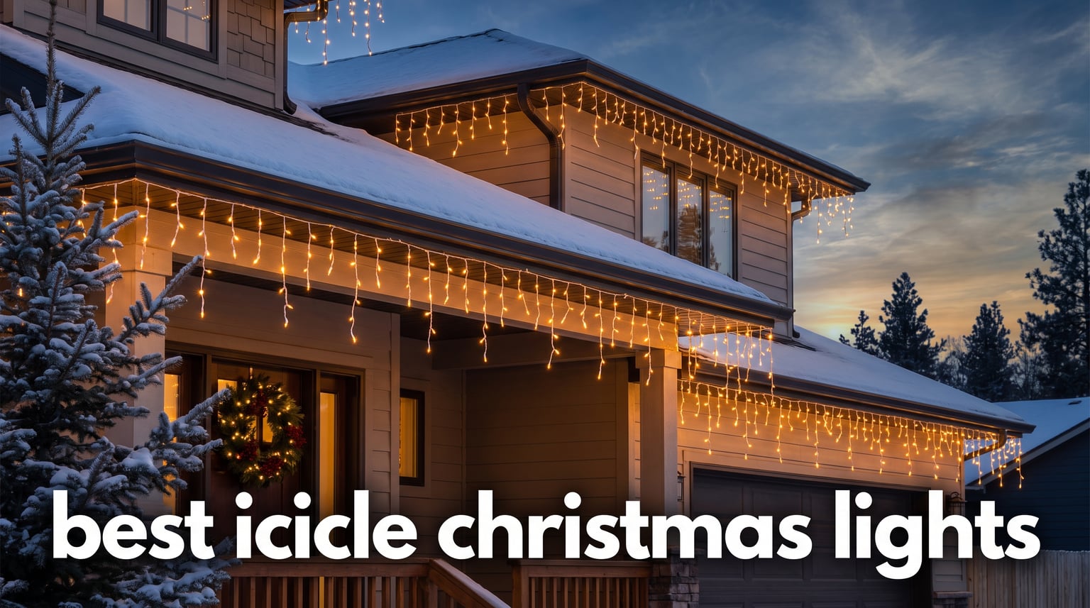 best icicle christmas lights