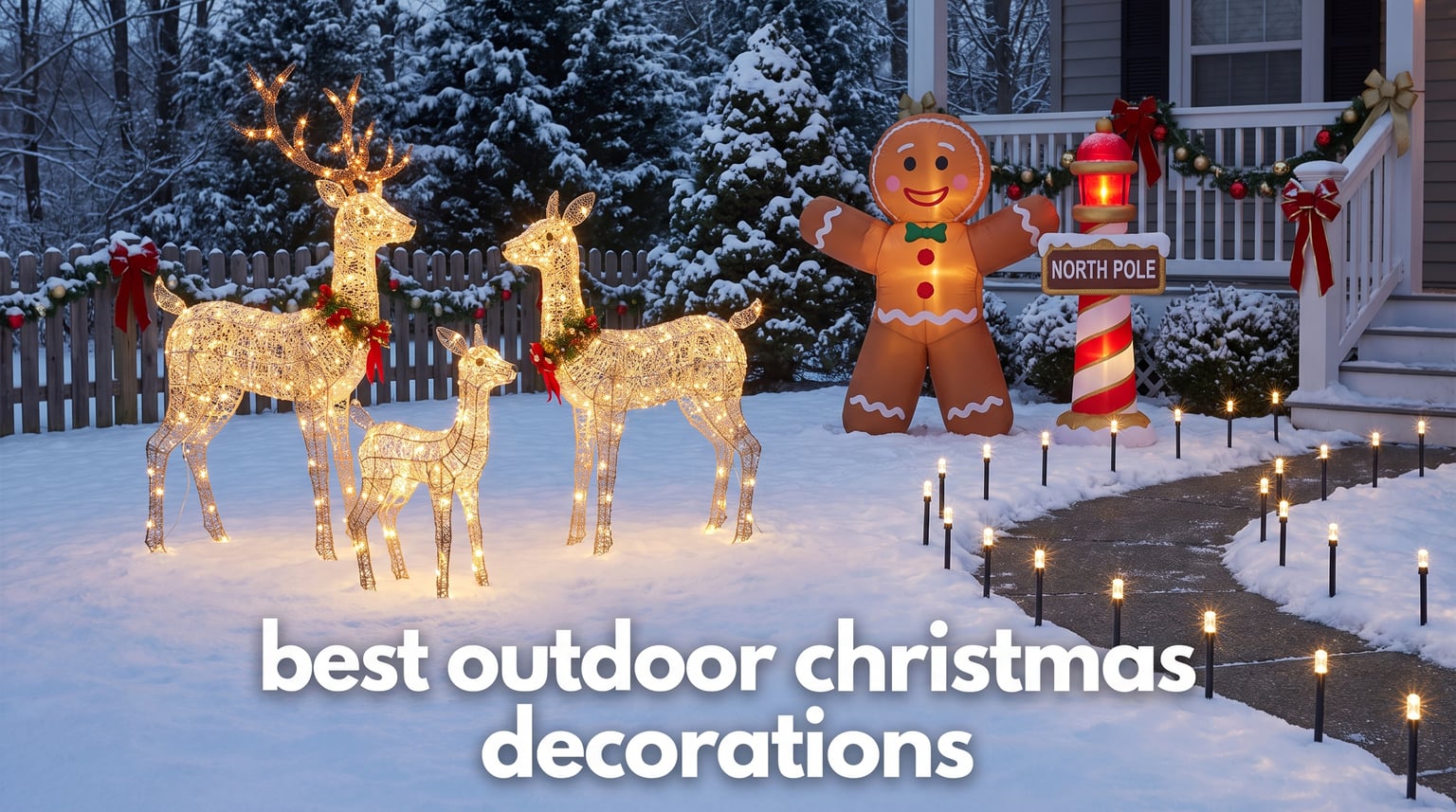 best outdoor christmas decorations