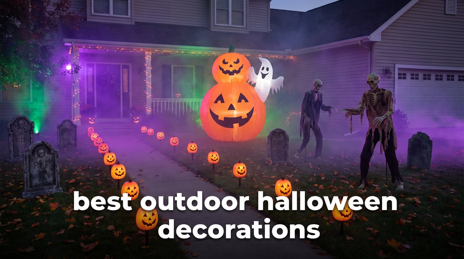 best outdoor halloween decorations
