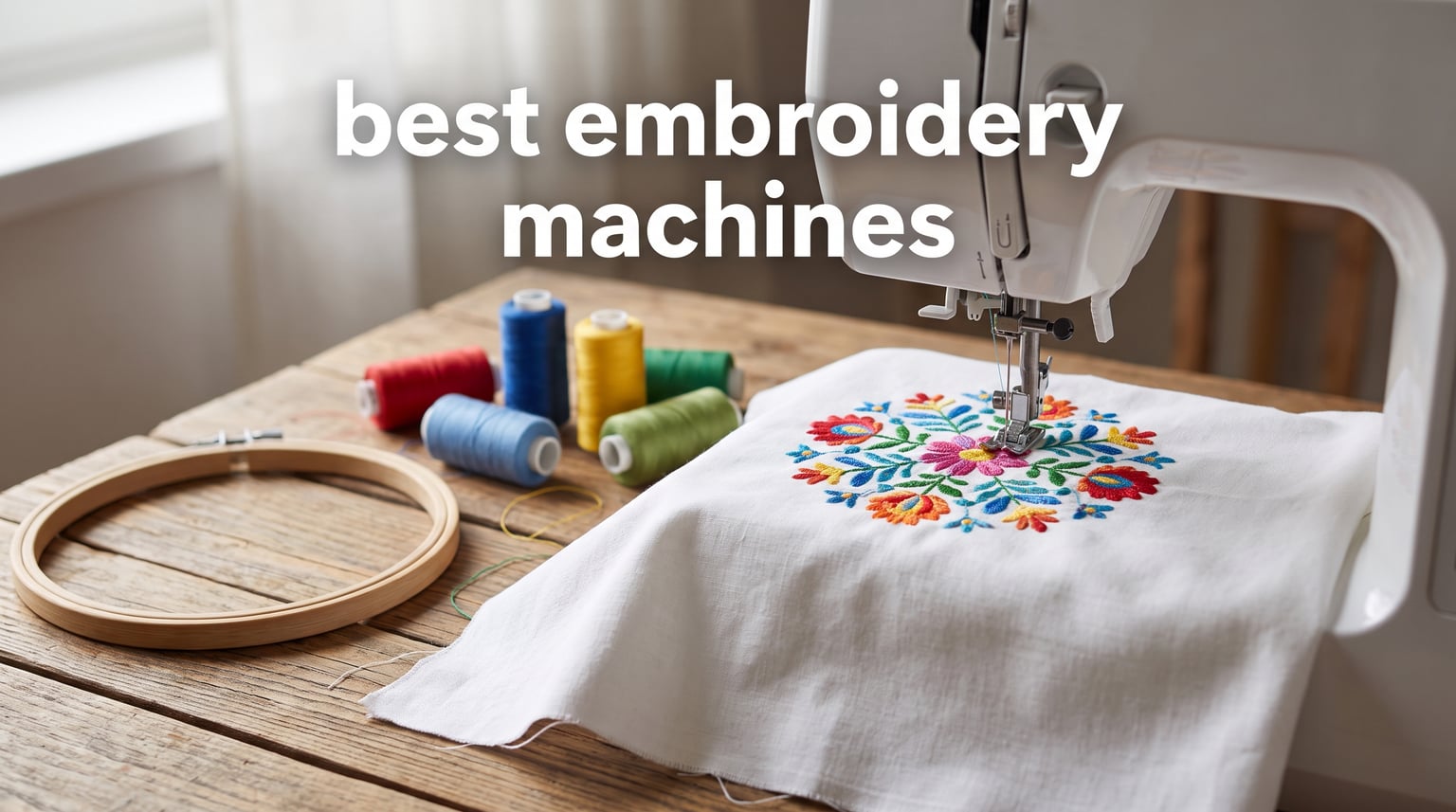 best embroidery machines