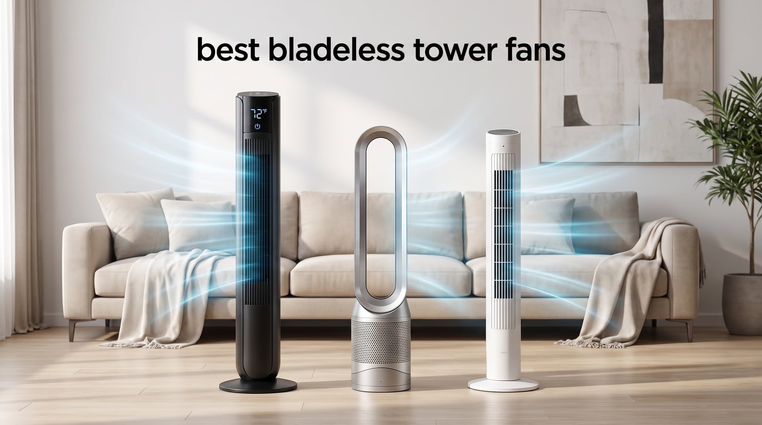 best bladeless tower fans