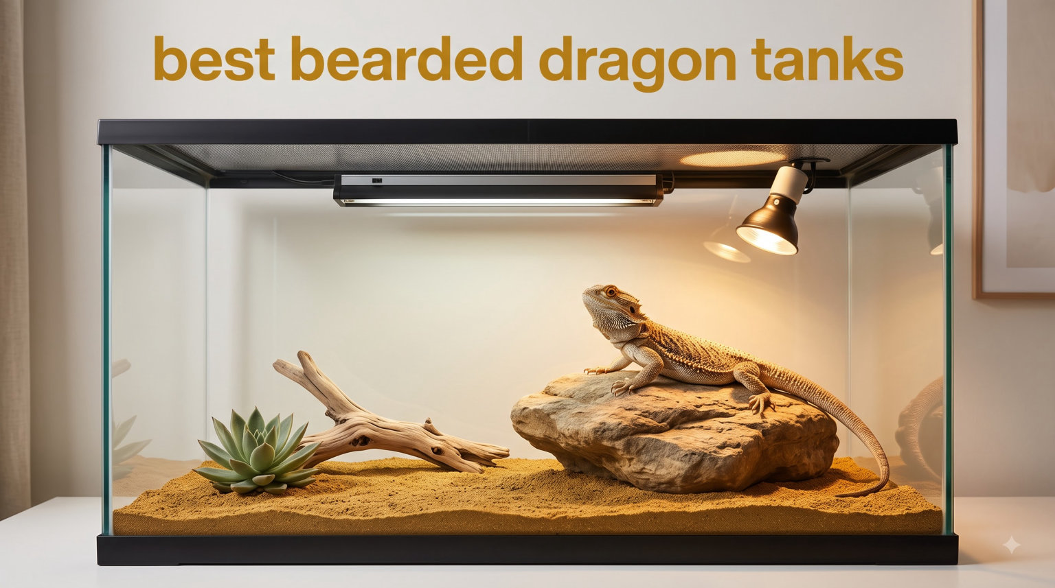 best bearded dragon tanks