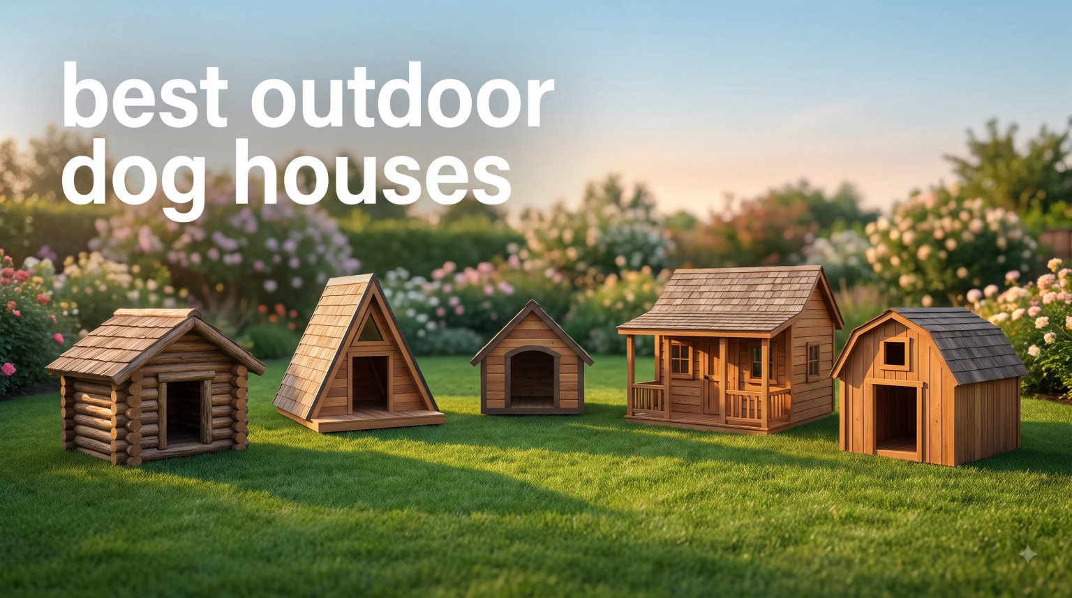 best outdoor dog houses